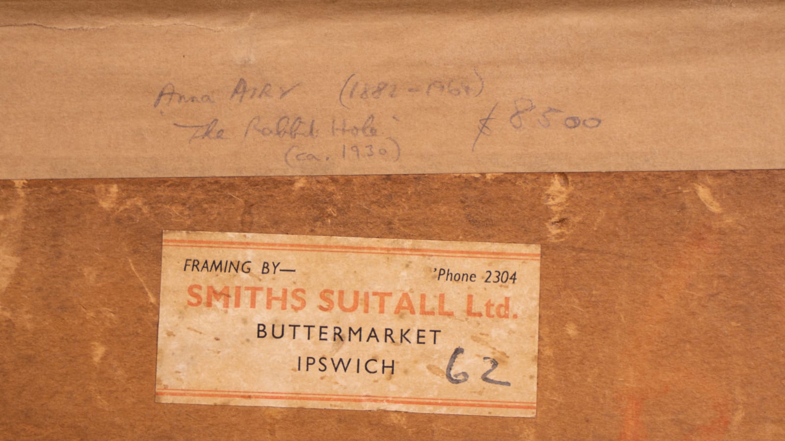 Anna Airy, The Rabbit Hole