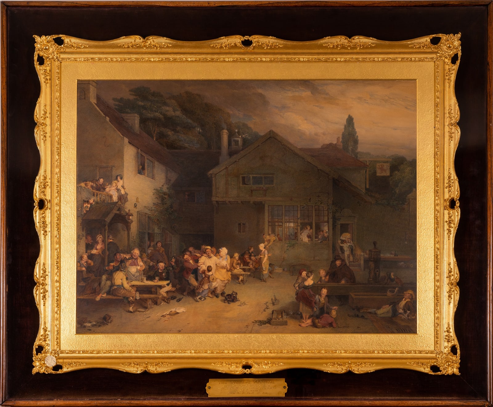 Stephen Poyntz Denning, The Village Festival, after David Wilkie