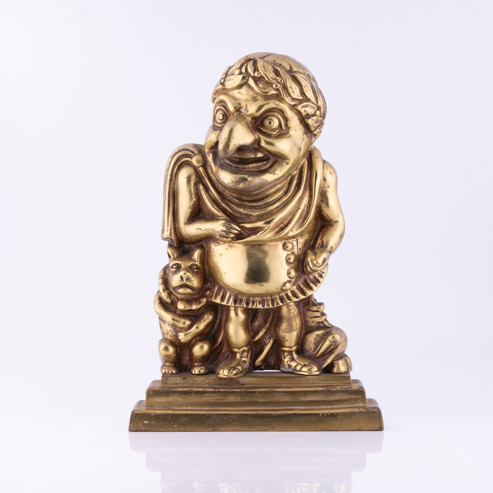 A pair of door stops of Punch and Judy