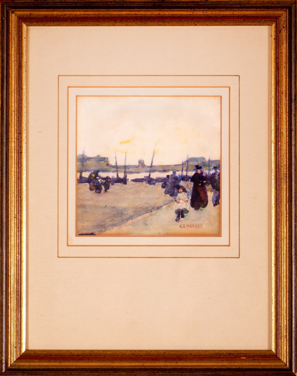 Henry Gibbs Massey, On the Quayside