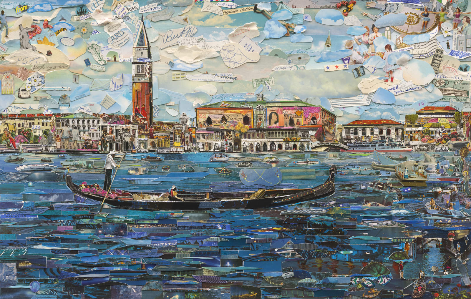 Vik Muniz Venice (Postcards from Nowhere), 2014