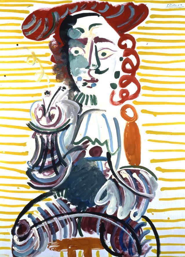 Pablo Picasso, Homme à la Pipe, 1968