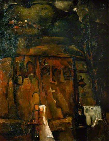 Sheila Fell (1931-1979) Wedding in Aspatria 1958 Oil on canvas 128 x 102.5 cm UK Government Art Collection To see and discover more about this artist click here