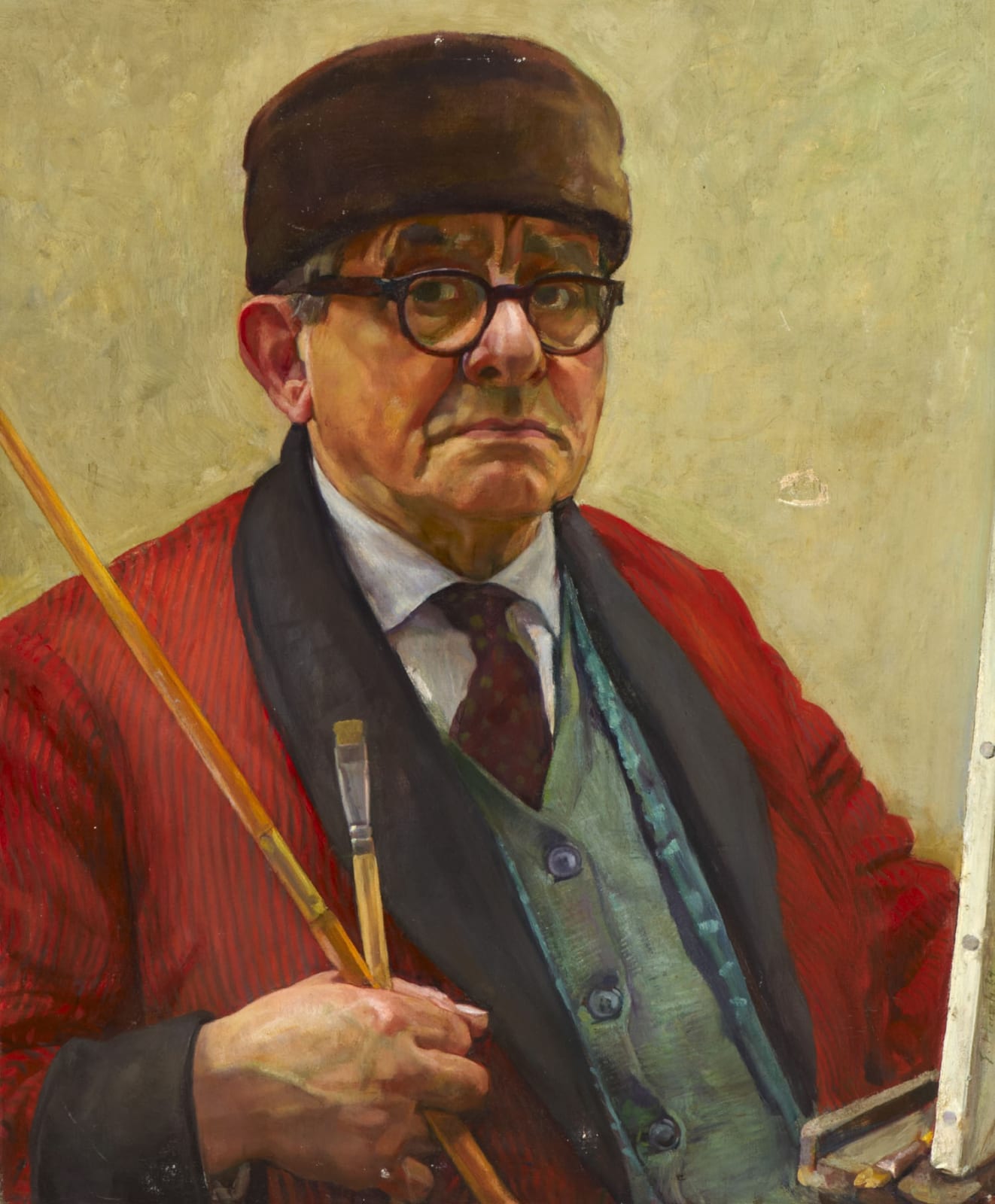 Eugen Hersch (1887-1967) Self Portrait n.d. Oil on canvas 61 x 51 cm Ben Uri Collection © Eugen Hersch estate