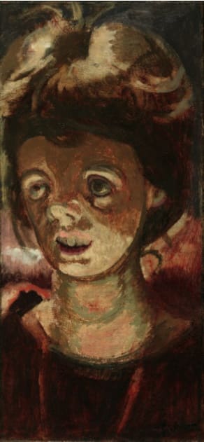 Walter Richard Sickert (1860-1942) Portrait of Cicely Hey 1922‒23 Oil on canvas 75.8 × 38.8 cm Whitworth Art Gallery, The University of Manchester To see and discover more about this artist click here