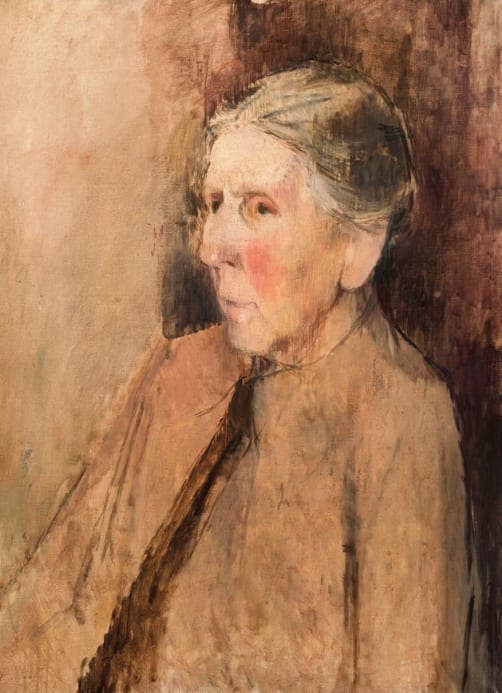 William Coldstream (1908-1987) Mrs Auden 1936‒37 Oil on canvas 76 × 56 cm Courtesy of The Potteries Museum & Art Gallery To see and discover more about this artist click here