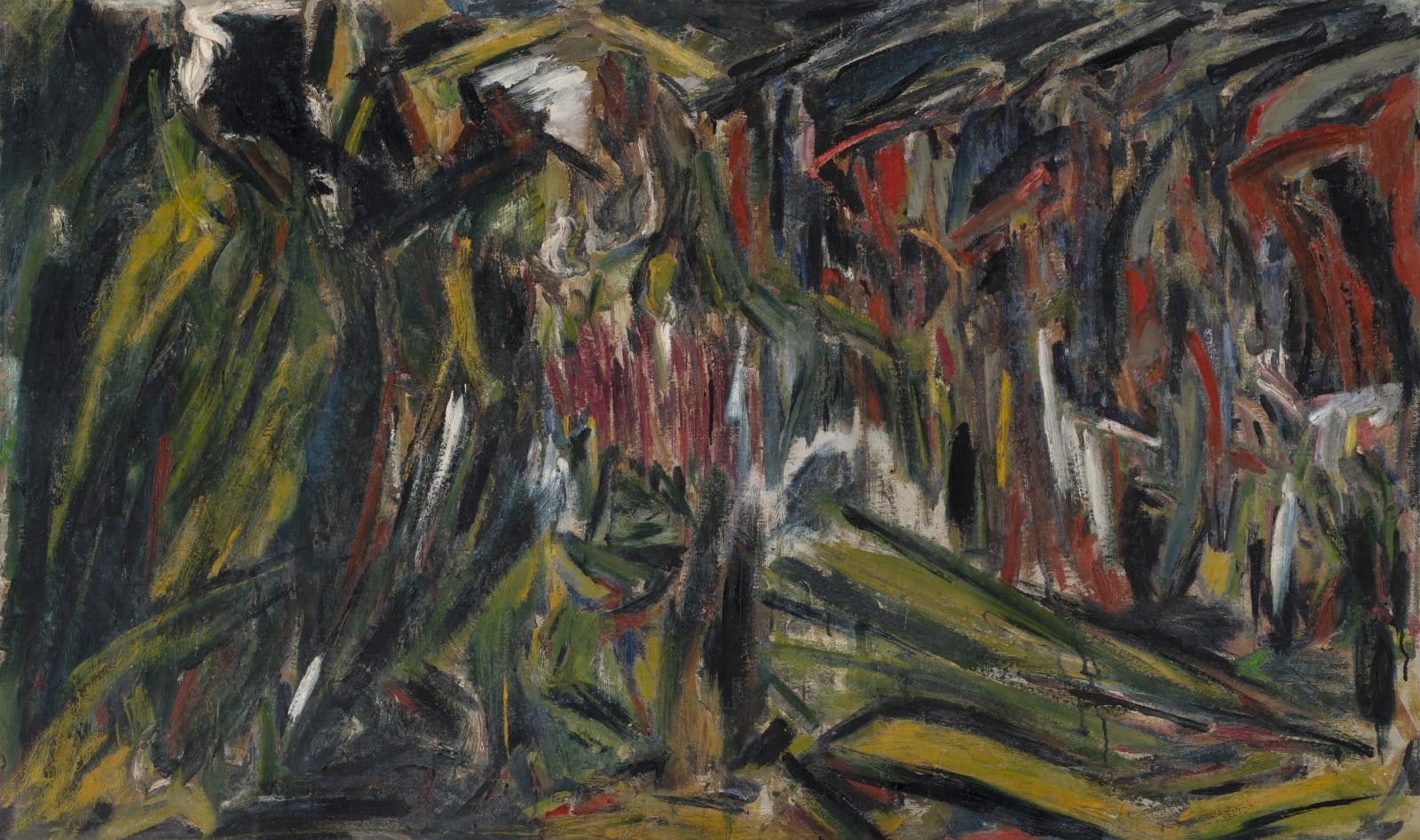 Eroica, Funeral March, 1946 Oil on board 92 x 151cm The Gustav Metzger Foundation