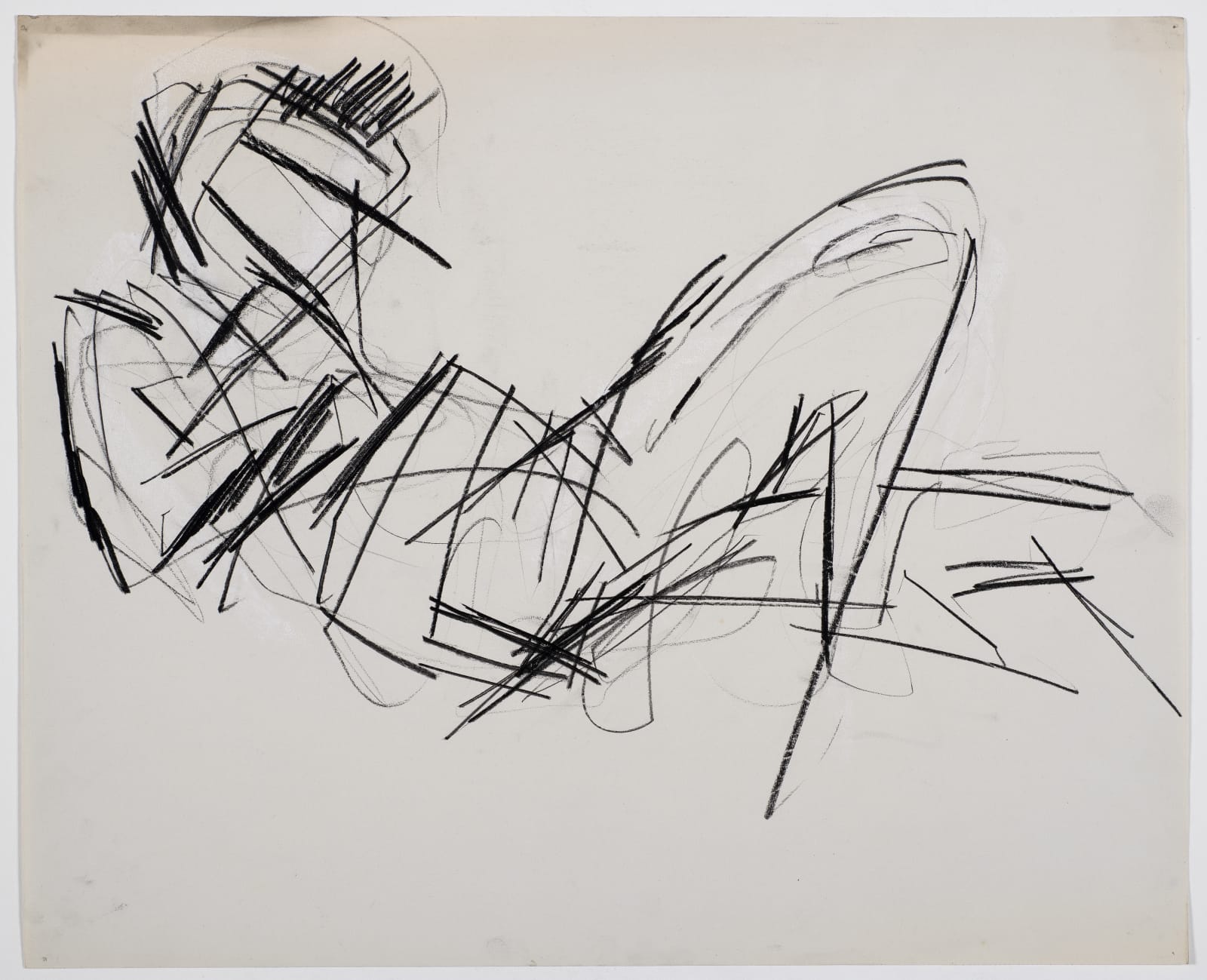 Untitled, c.1950-1953 Ink on paper 46 x 46cm The Gustav Metzger Foundation.