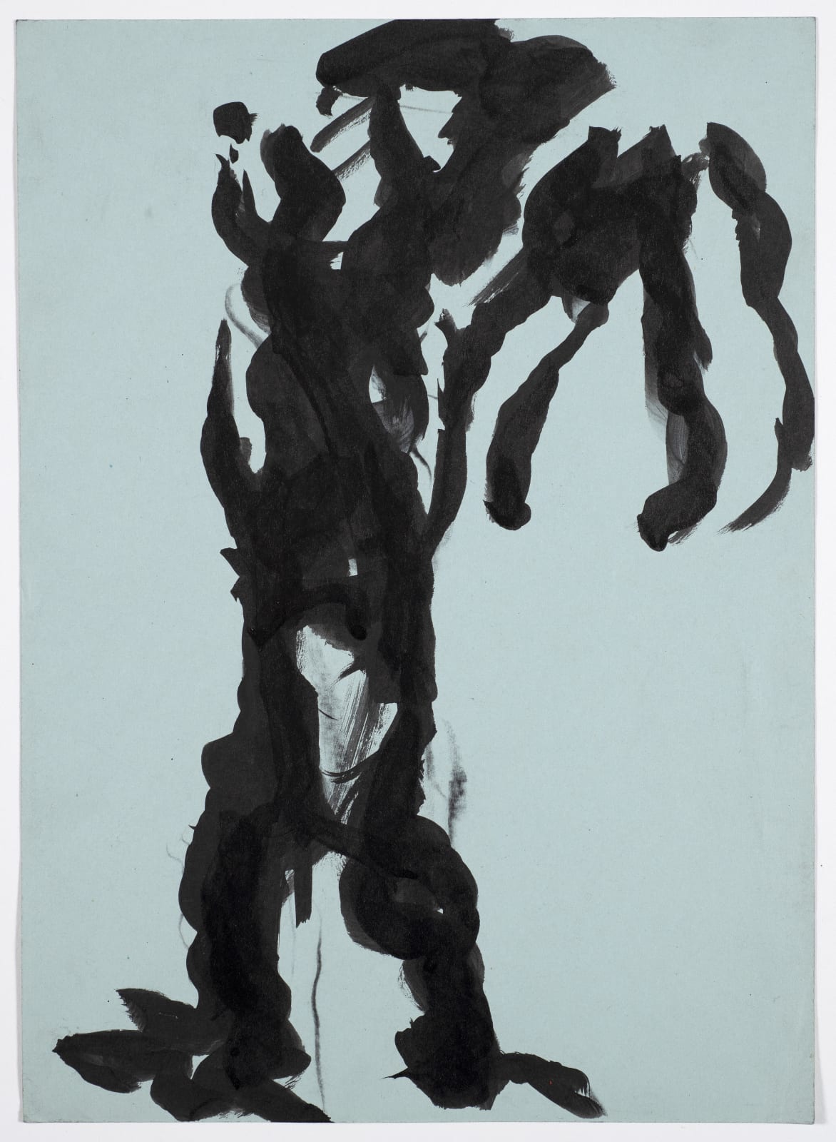 Untitled, Bruges, c. 1948-49, Ink on paper 31 x 22.3cm The Gustav Metzger Foundation