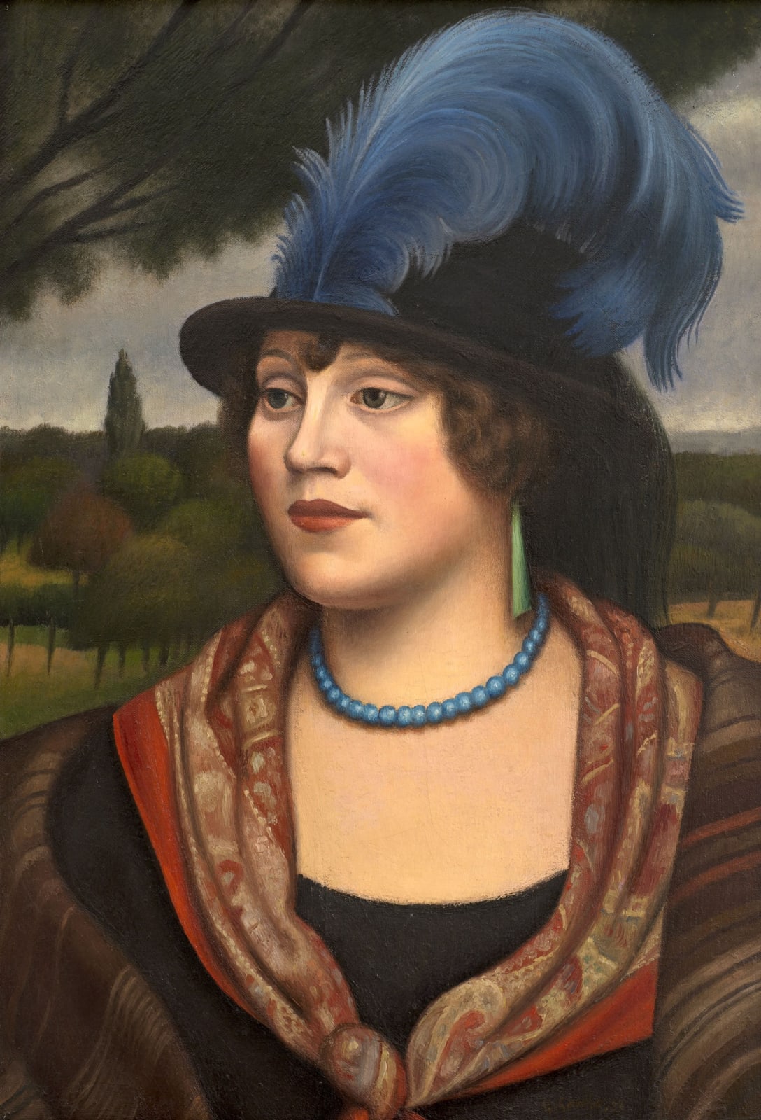 Mark Gertler (1891-1939) The Coster Woman 1923 Oil on canvas 58.5 x 61 cm Ben Uri Collection Luke Gertler Bequest, on loan with Art Fund support To see and discover more about this artist click here
