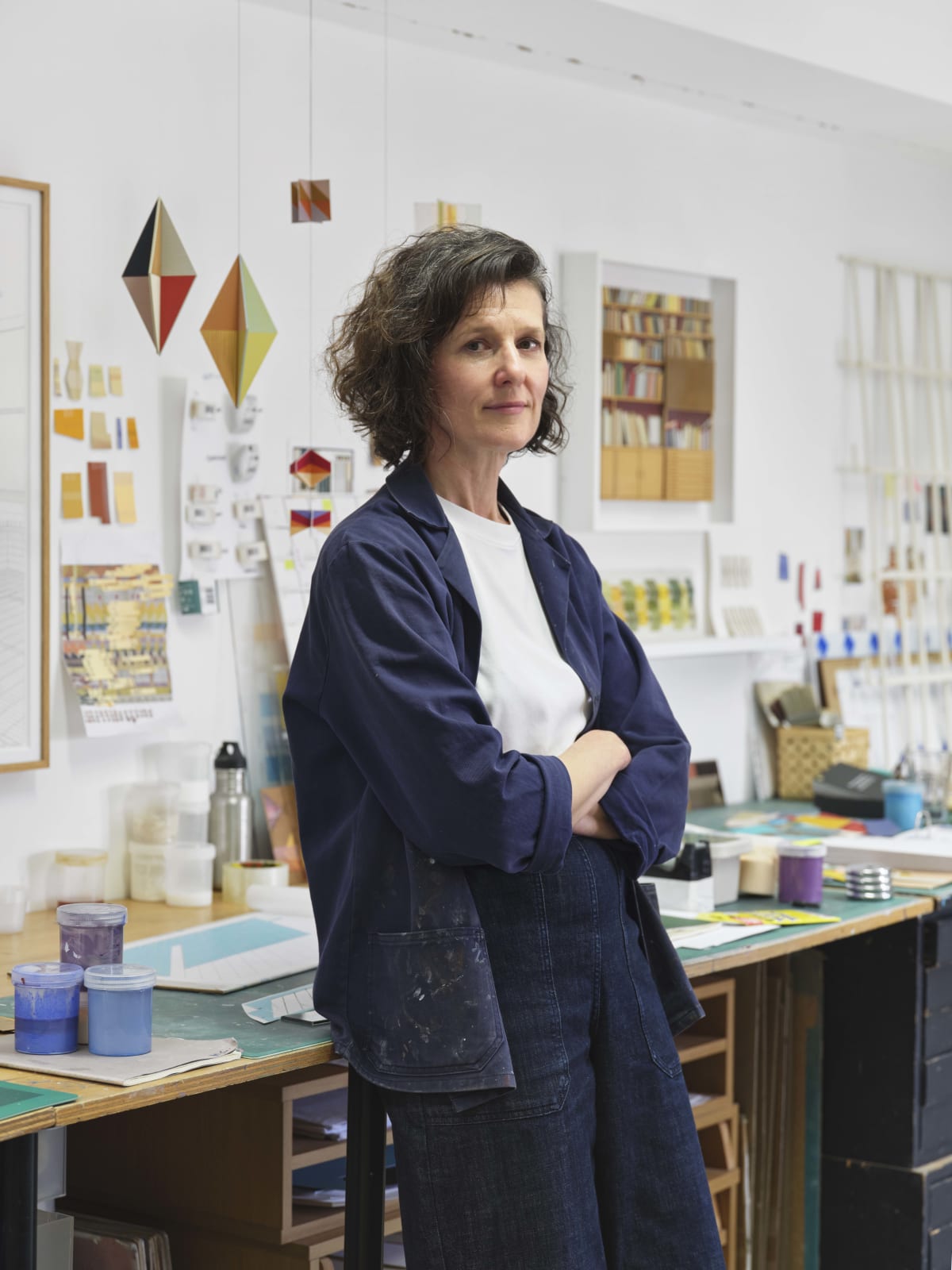 Lucy Williams' studio, London 2025. Photography by Ben Westoby/Fine Art Documentation.