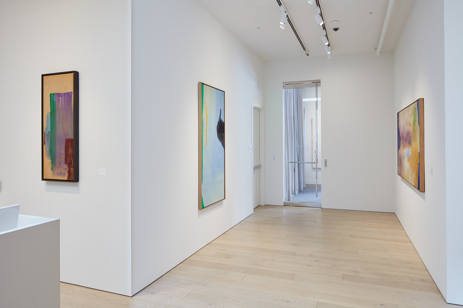 Installation view of Helen Frankenthaler