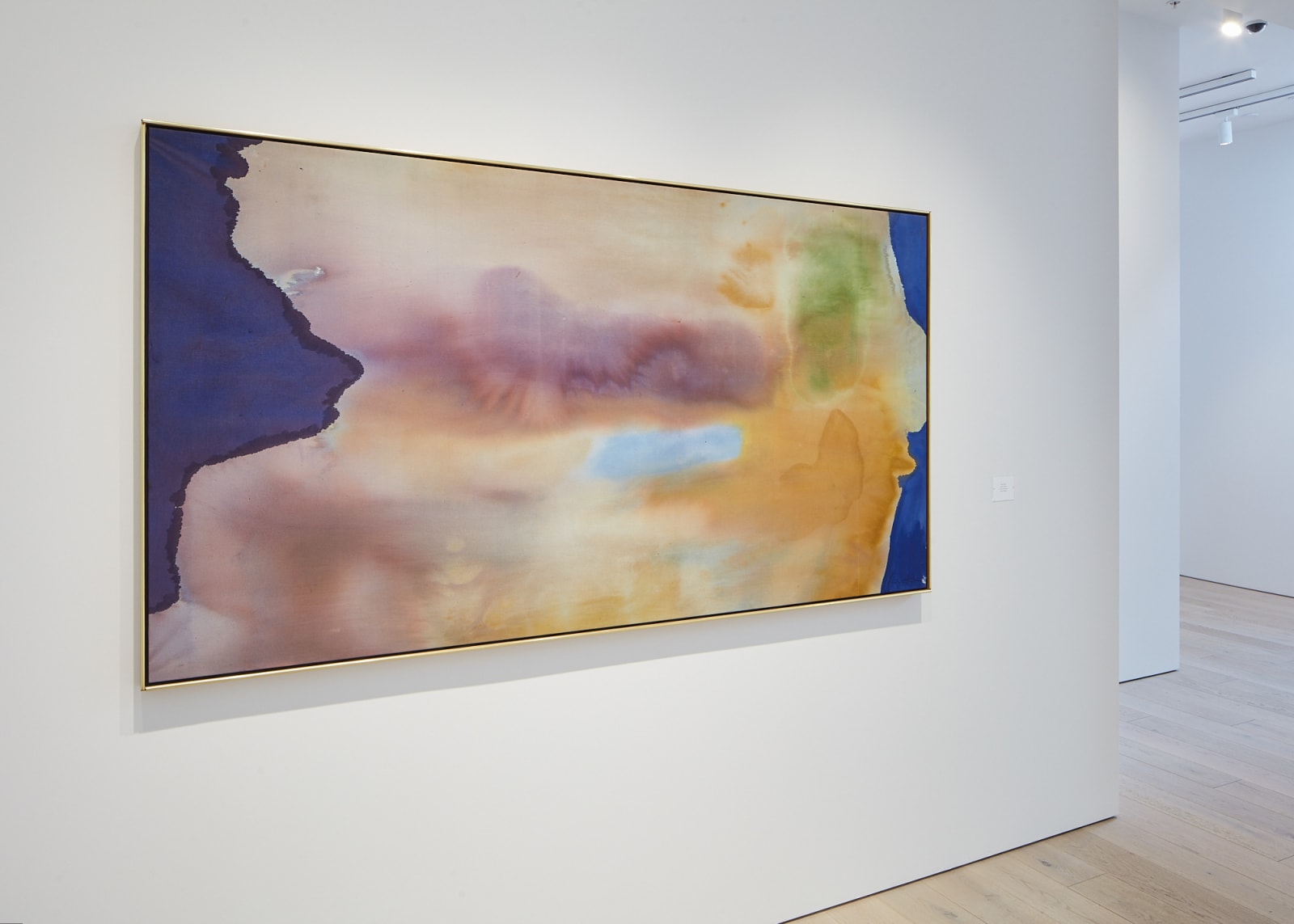 Installation view of Helen Frankenthaler