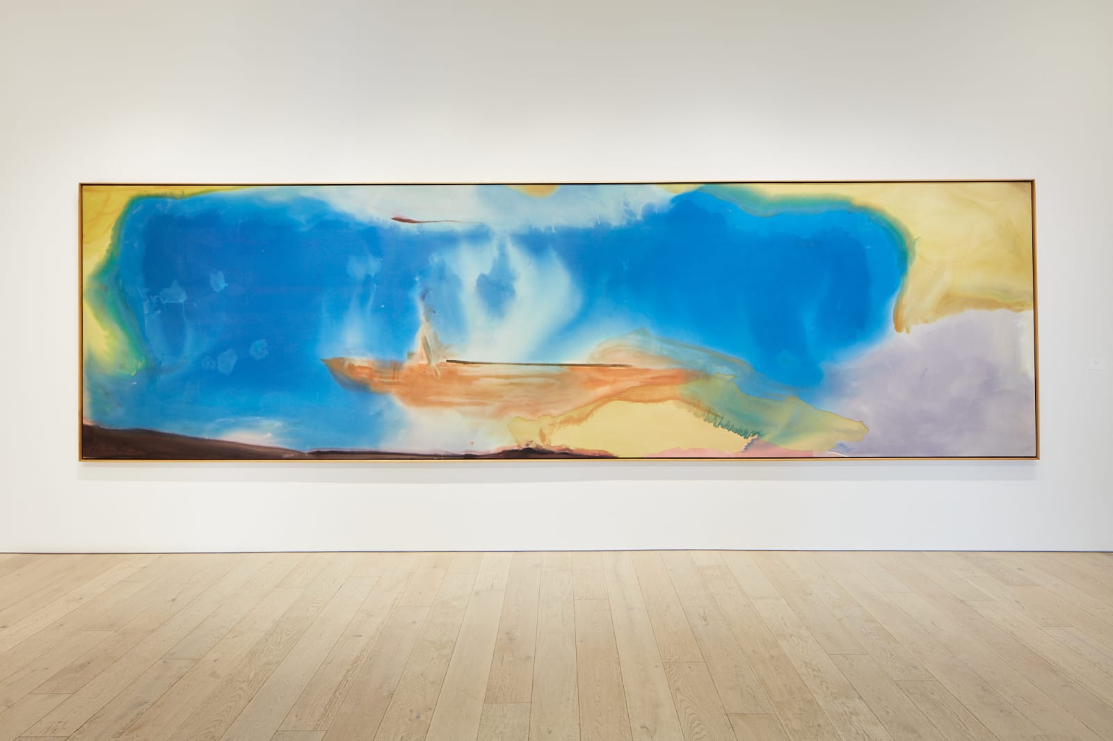 Installation view of Helen Frankenthaler