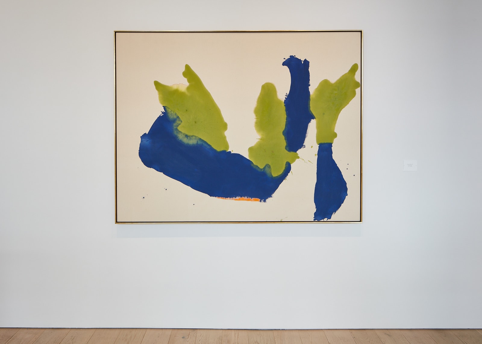 Installation view of Helen Frankenthaler