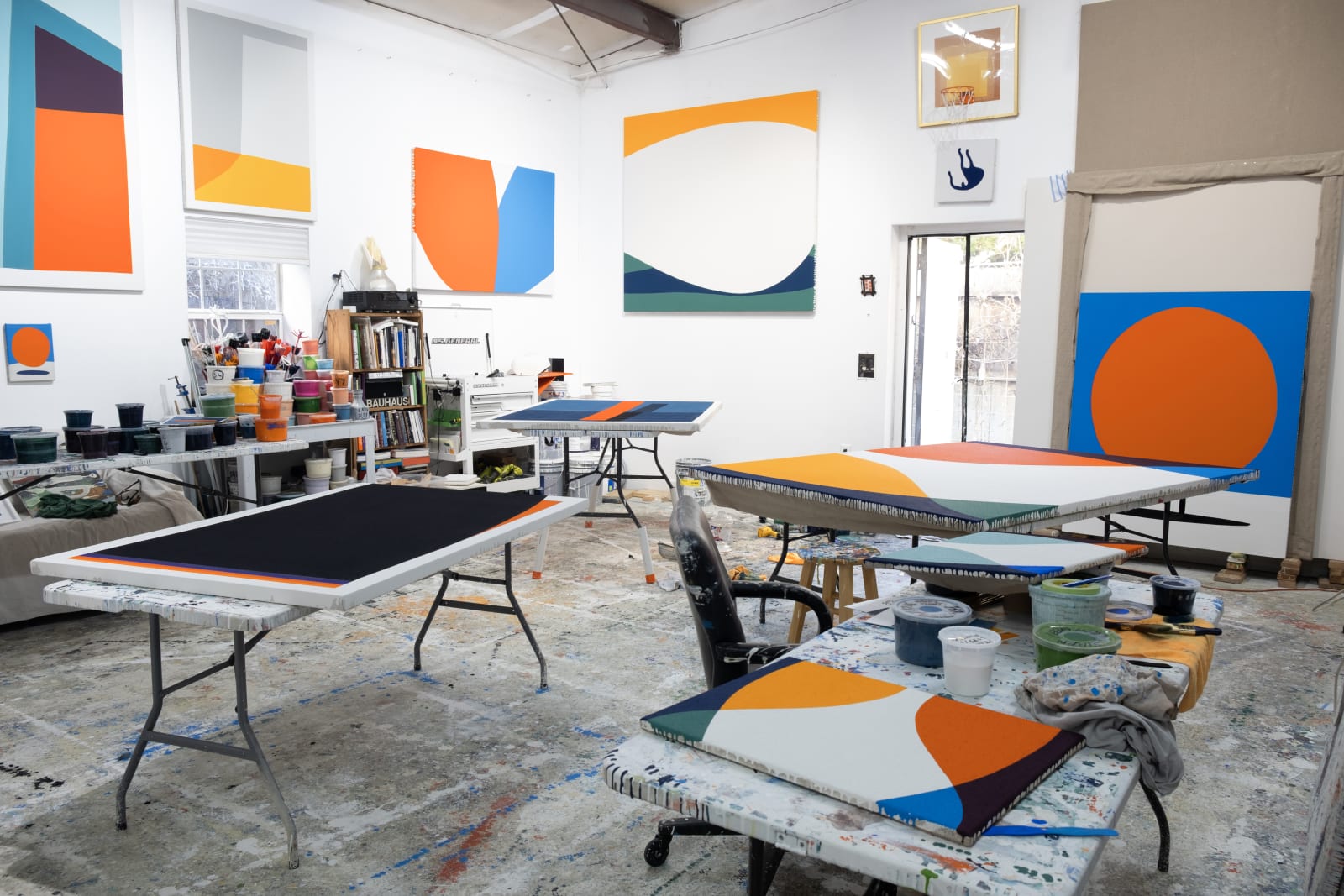Paul Kremer's studio in Houston, Texas. Images courtesy of Paul Kremer Studio.
