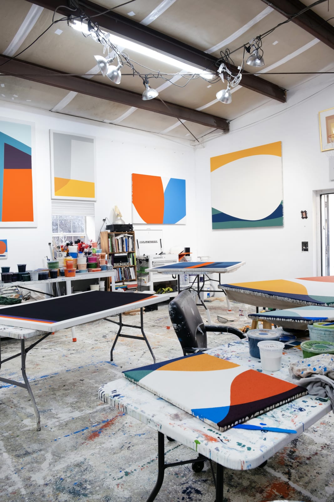 Paul Kremer's studio in Houston, Texas. Images courtesy of Paul Kremer Studio.