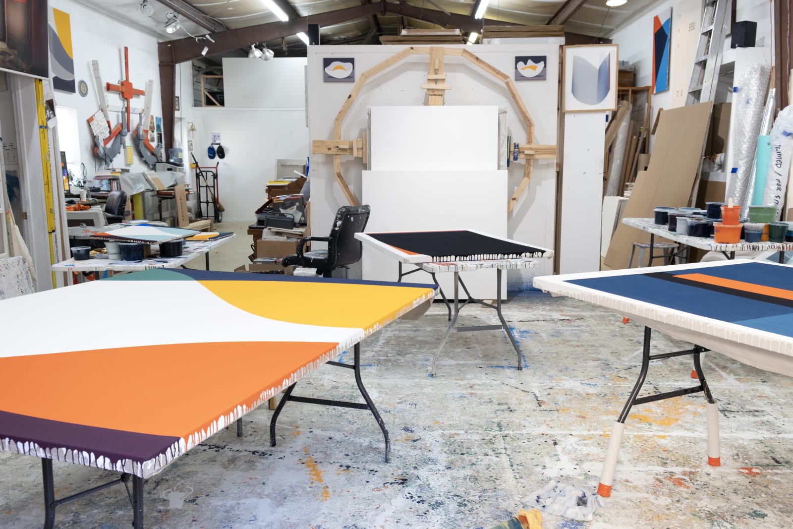 Paul Kremer's studio in Houston, Texas. Images courtesy of Paul Kremer Studio.