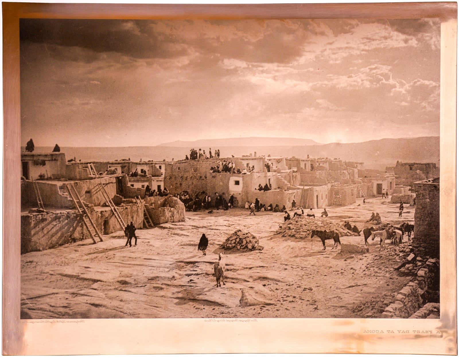 Edward S. Curtis, A Feast Day at Acoma, 1904
