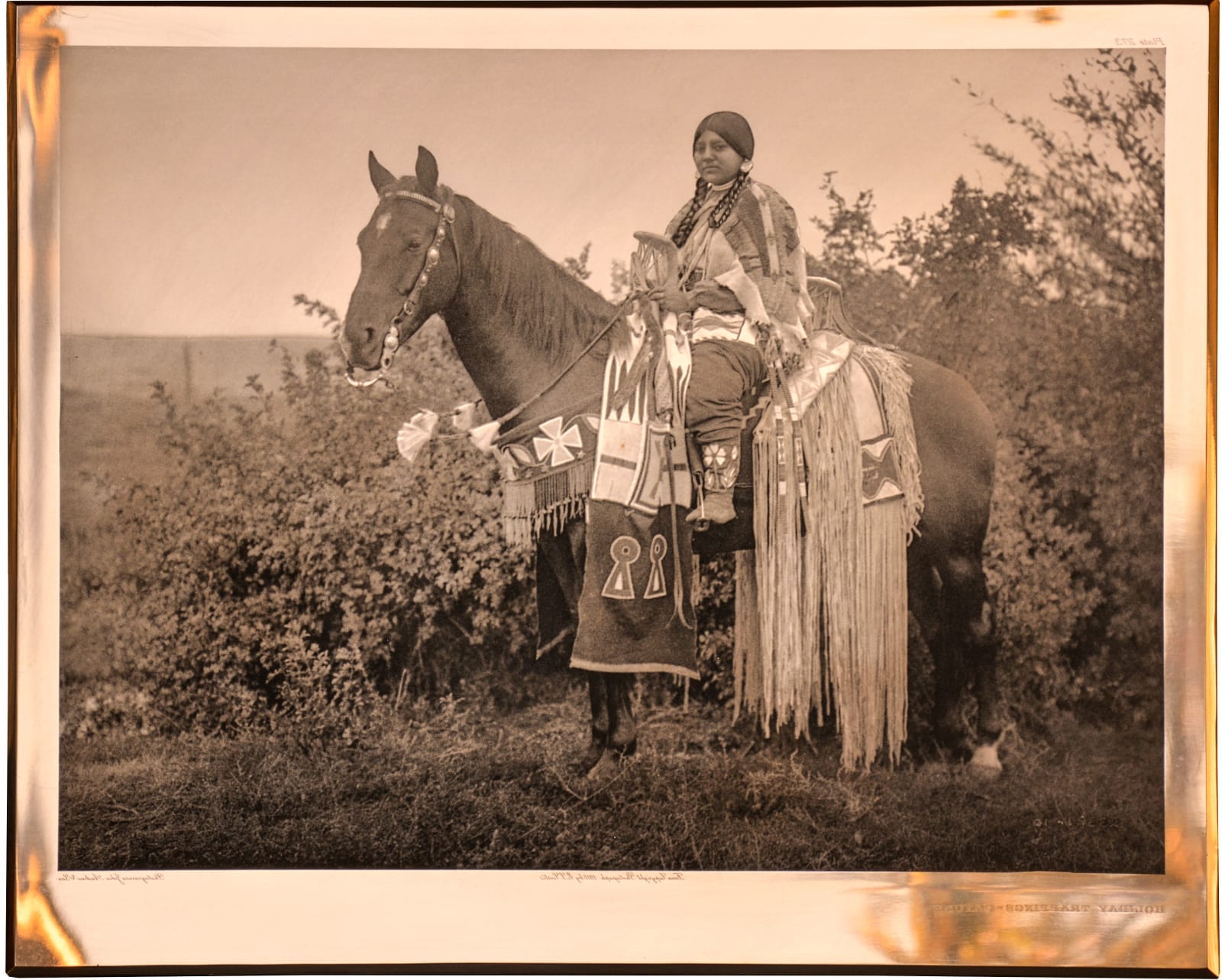 Edward S. Curtis, Holiday Trappings - Cayuse, 1909