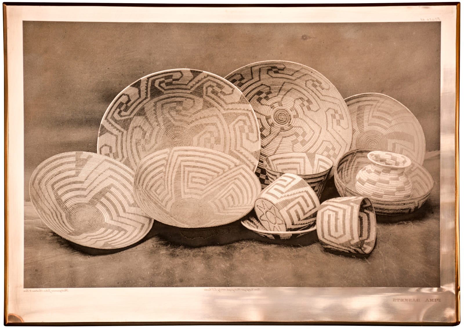 Edward S. Curtis, Pima Baskets, 1907