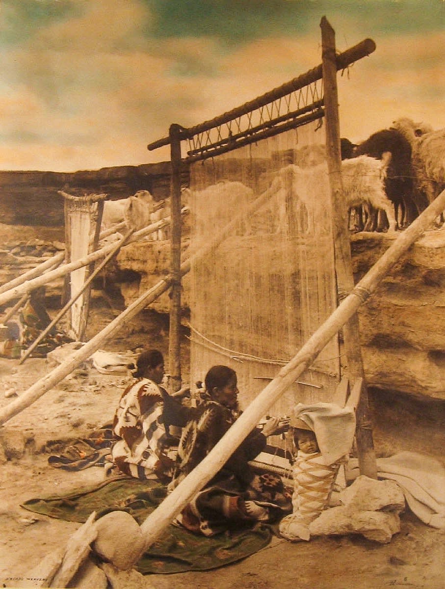 William Pennington, Navajo Weavers, c. 1900