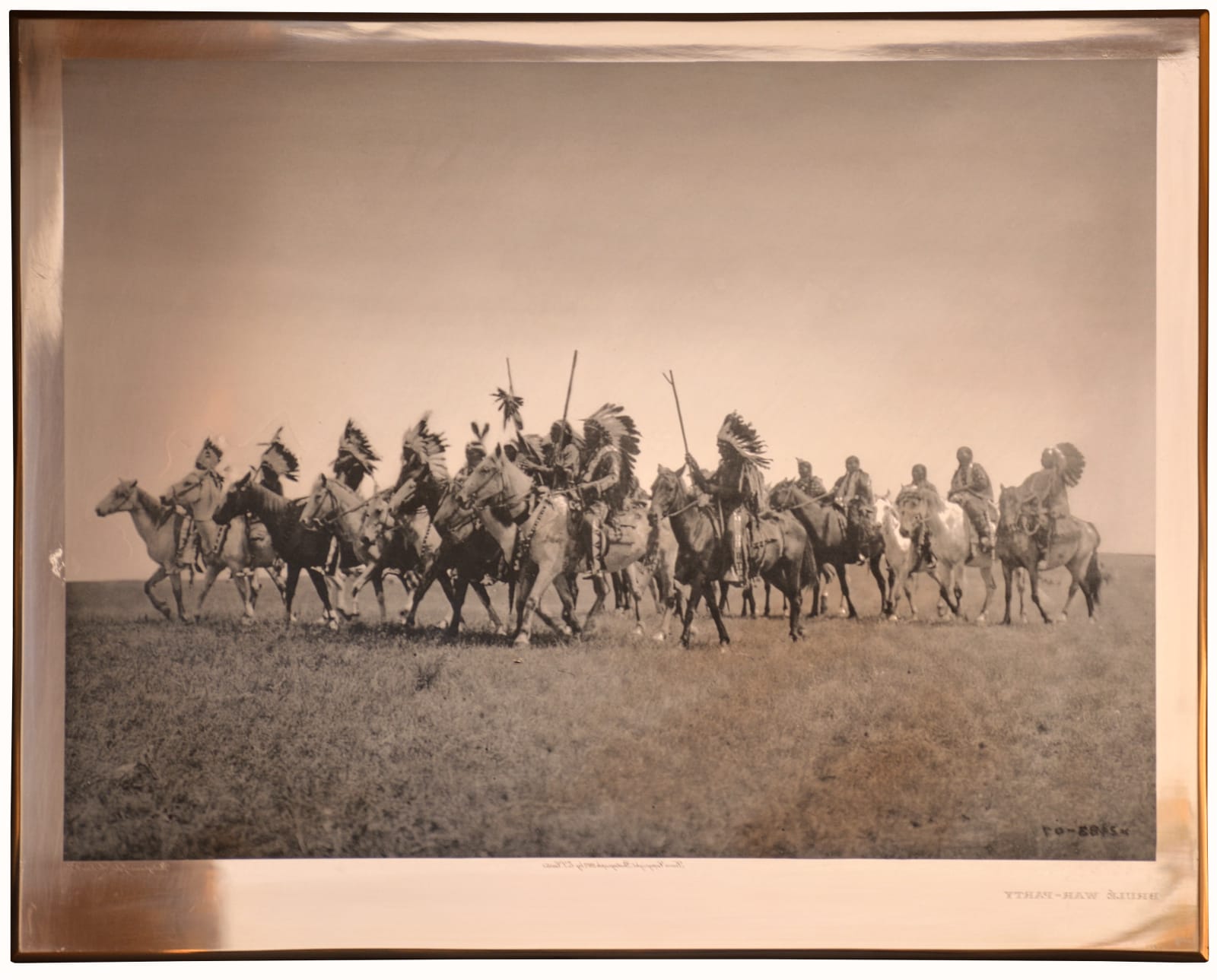 Edward S. Curtis, Brule War Party, 1907