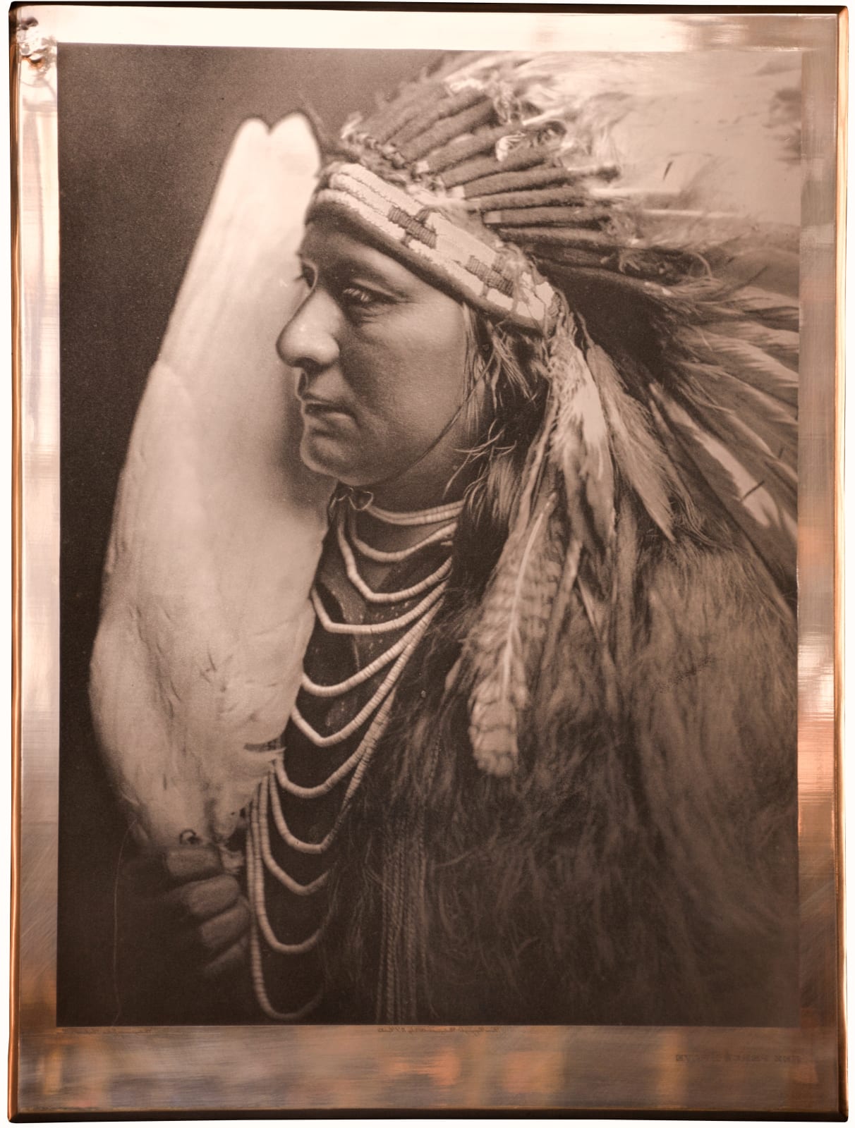 Edward S. Curtis, Nez Perce Brave, 1905