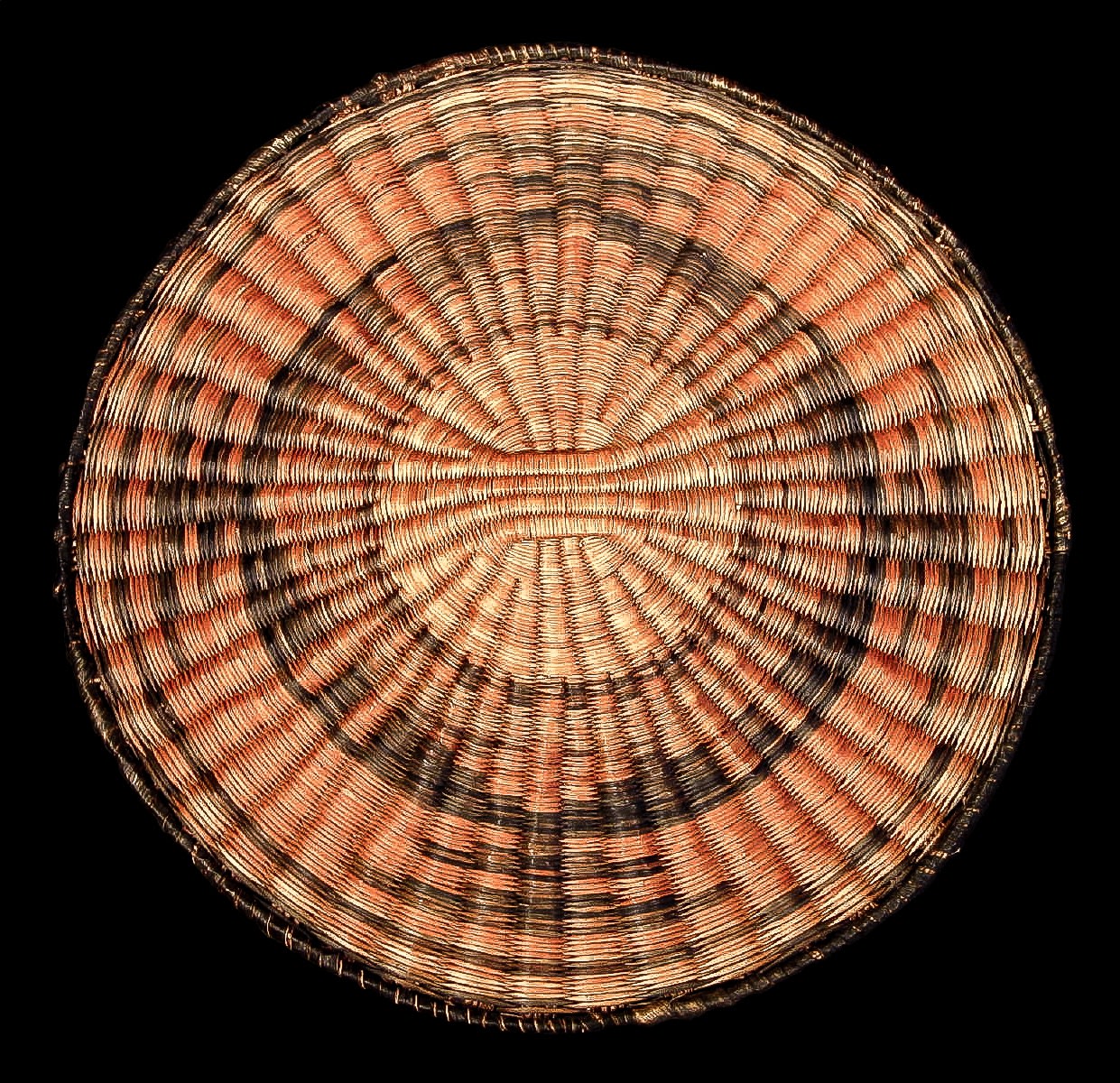 Hopi Wicker Basket / Hubbel Trading Post, c. 1890