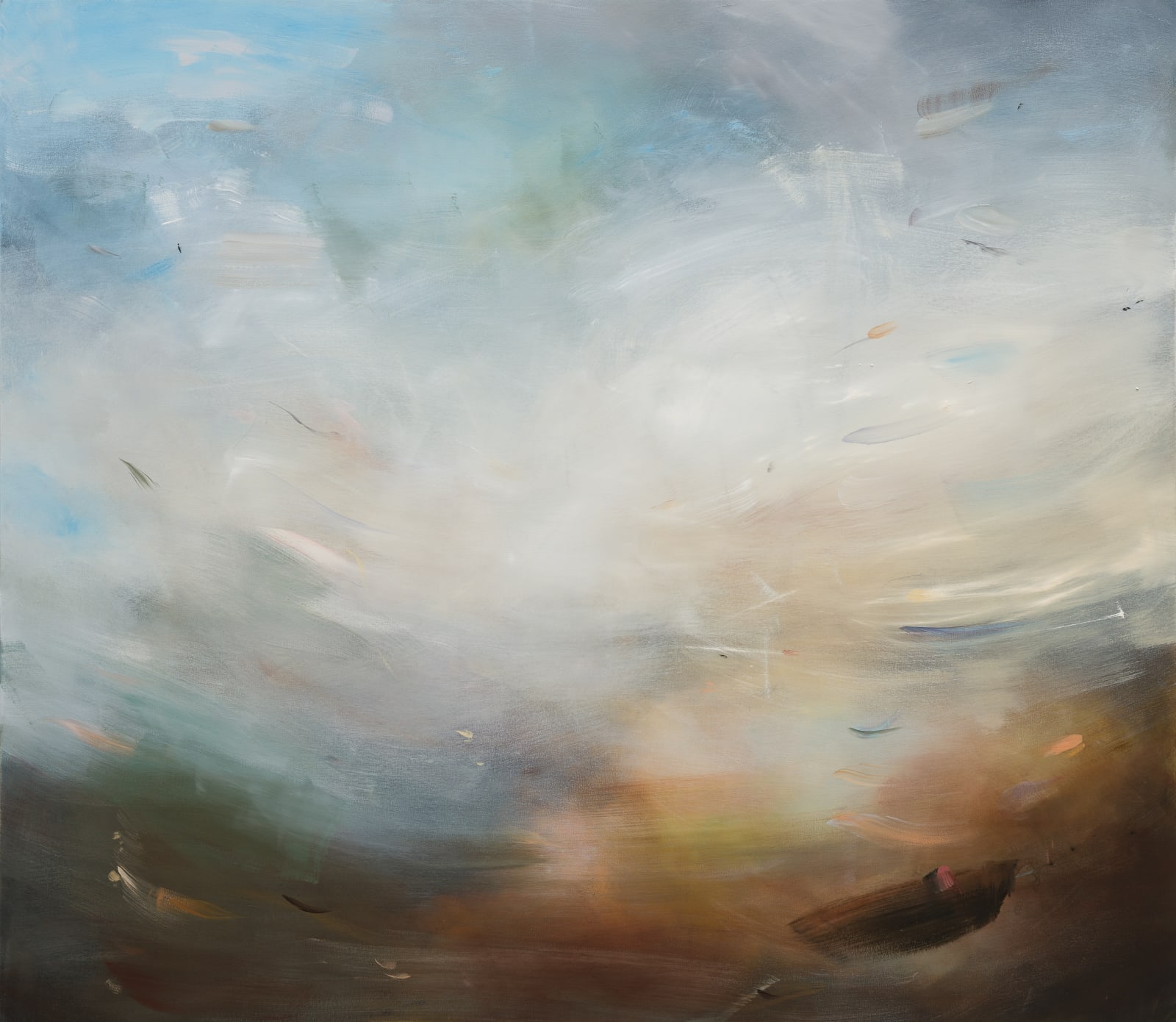 Empryean Skies oil on canvas 168cm x 195cm