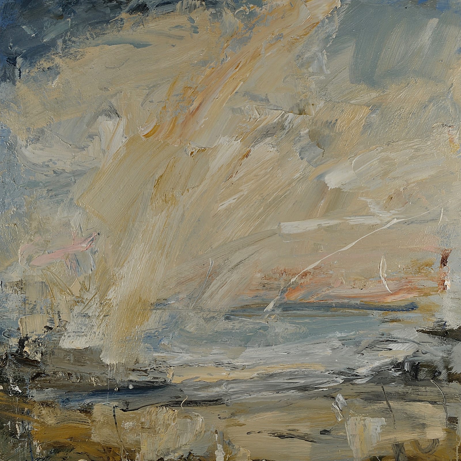 Colonsay, Sudden Brightness oil on canvas 80cm x 80cm