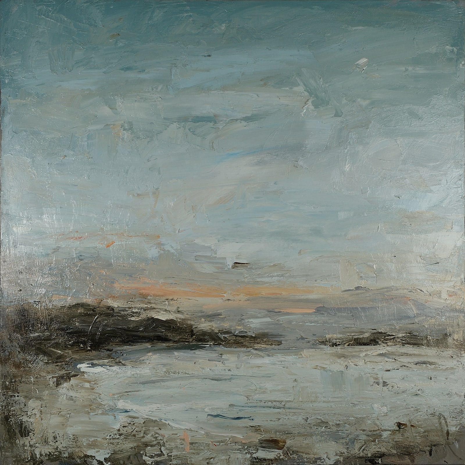 Bay of light, Applecross oil on canvas 130cm x 130cm