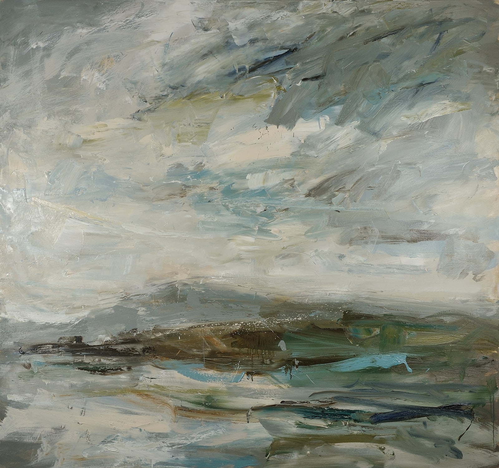 From Mull, Cloud Shadow oil on canvas 150cm x 160cm