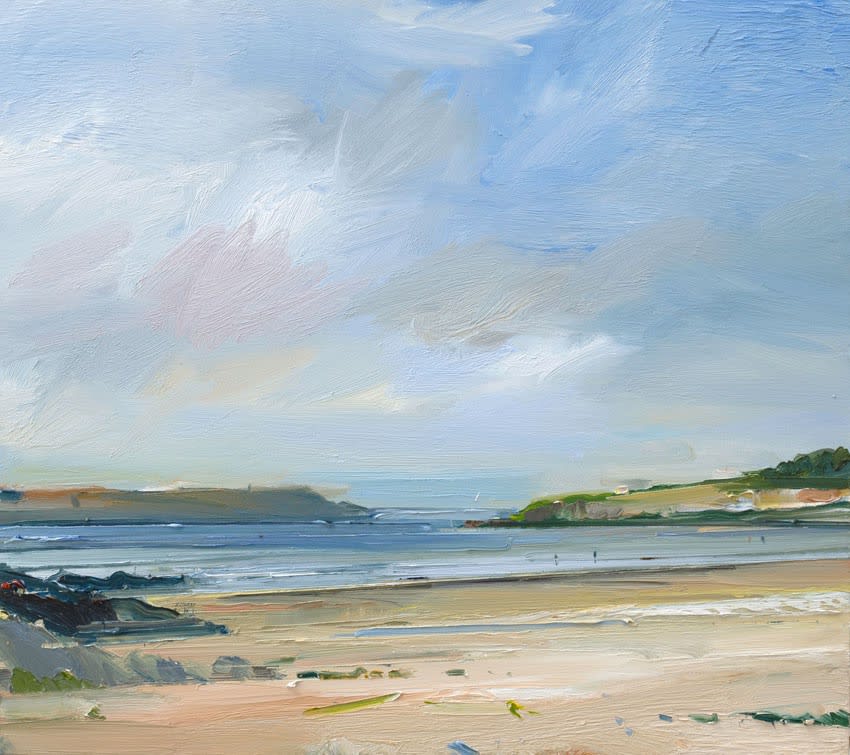 David Atkins, A Morning Walk on Daymer Beach