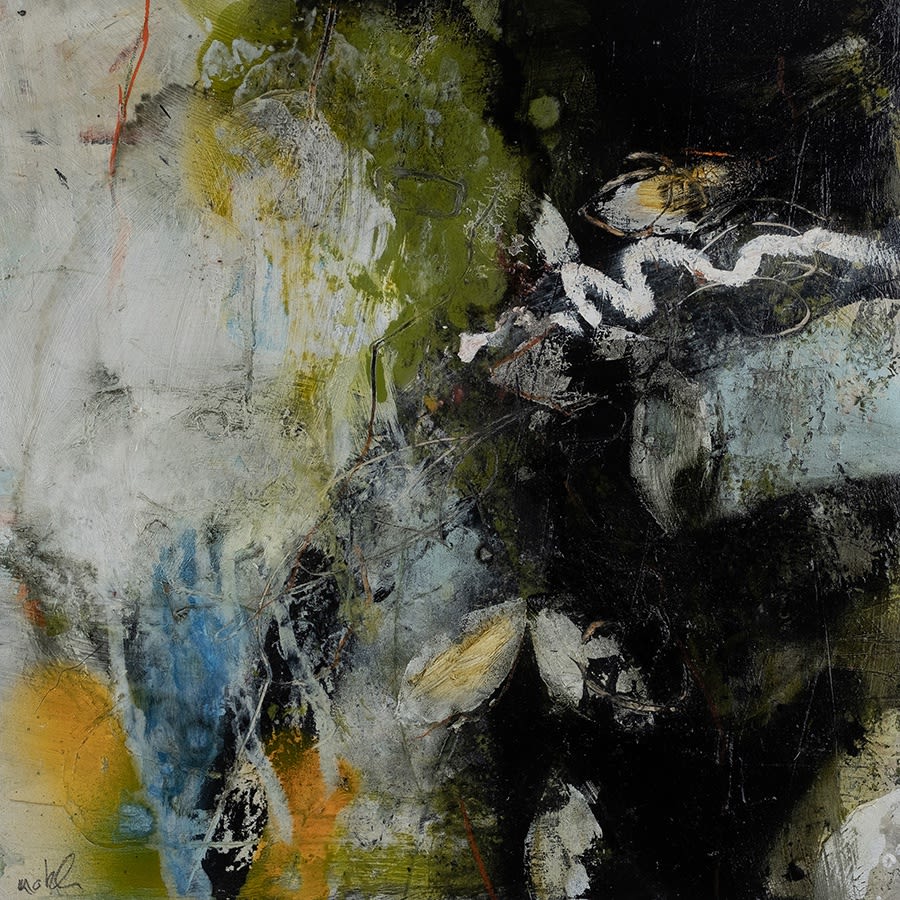 Lewis Noble, Leaves Over Dark Water IV