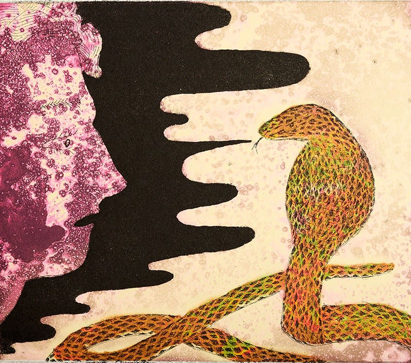 Stephen Chambers RA, I Bite & Sting (Snake)