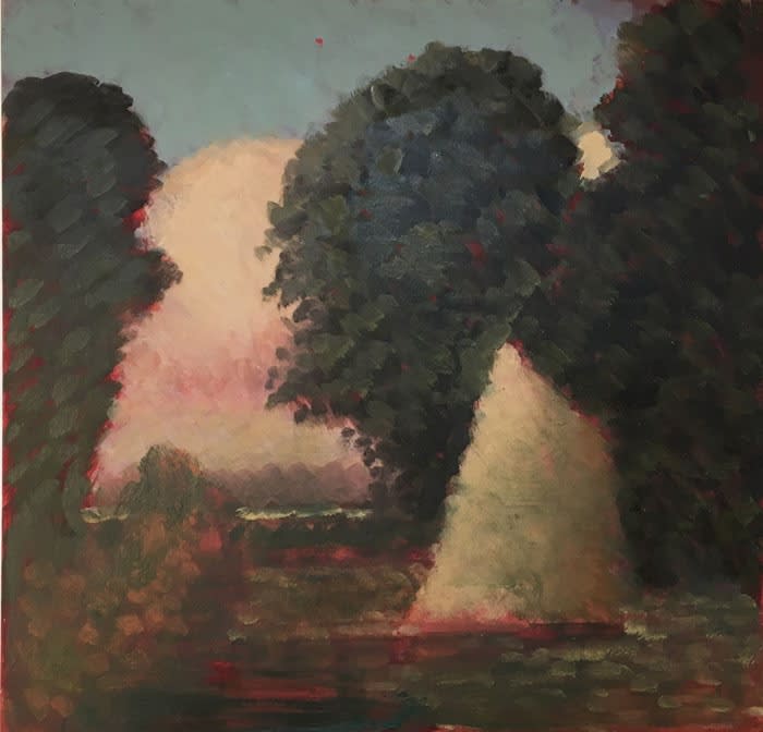 Alfred Stockham, Yacht in Backwater