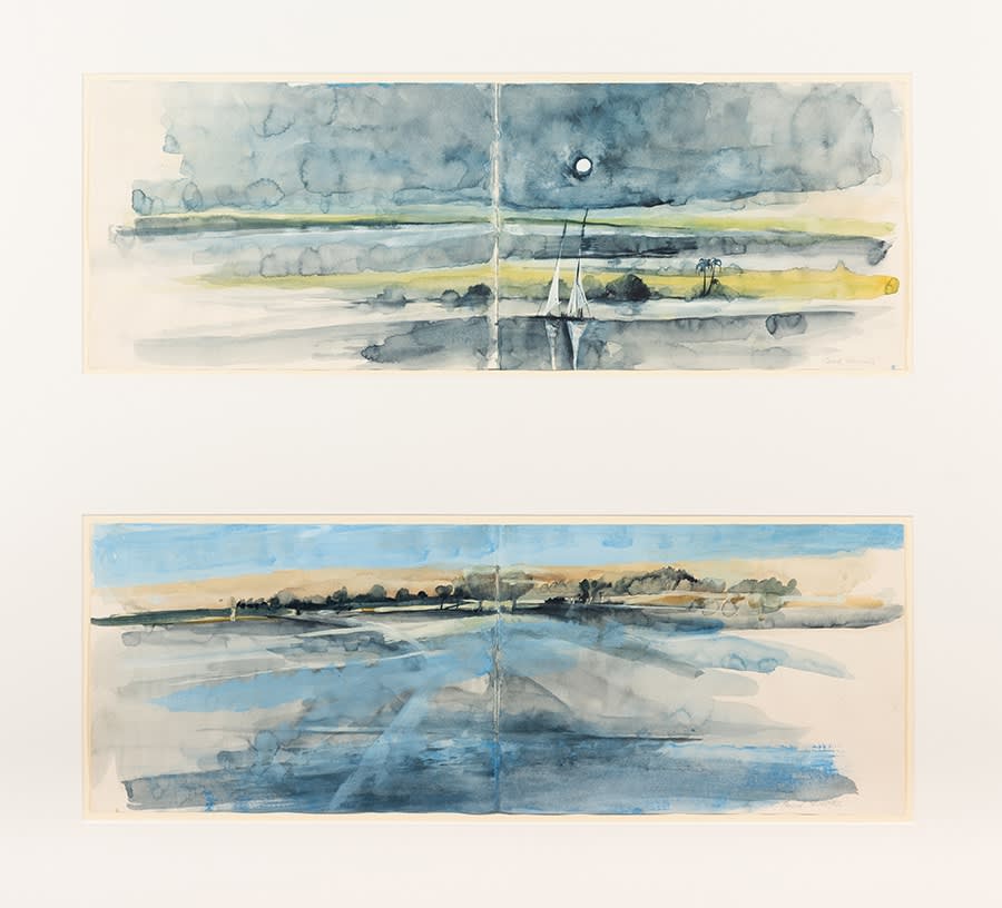 David Firmstone, Sketchbook Studies Evening Nile
