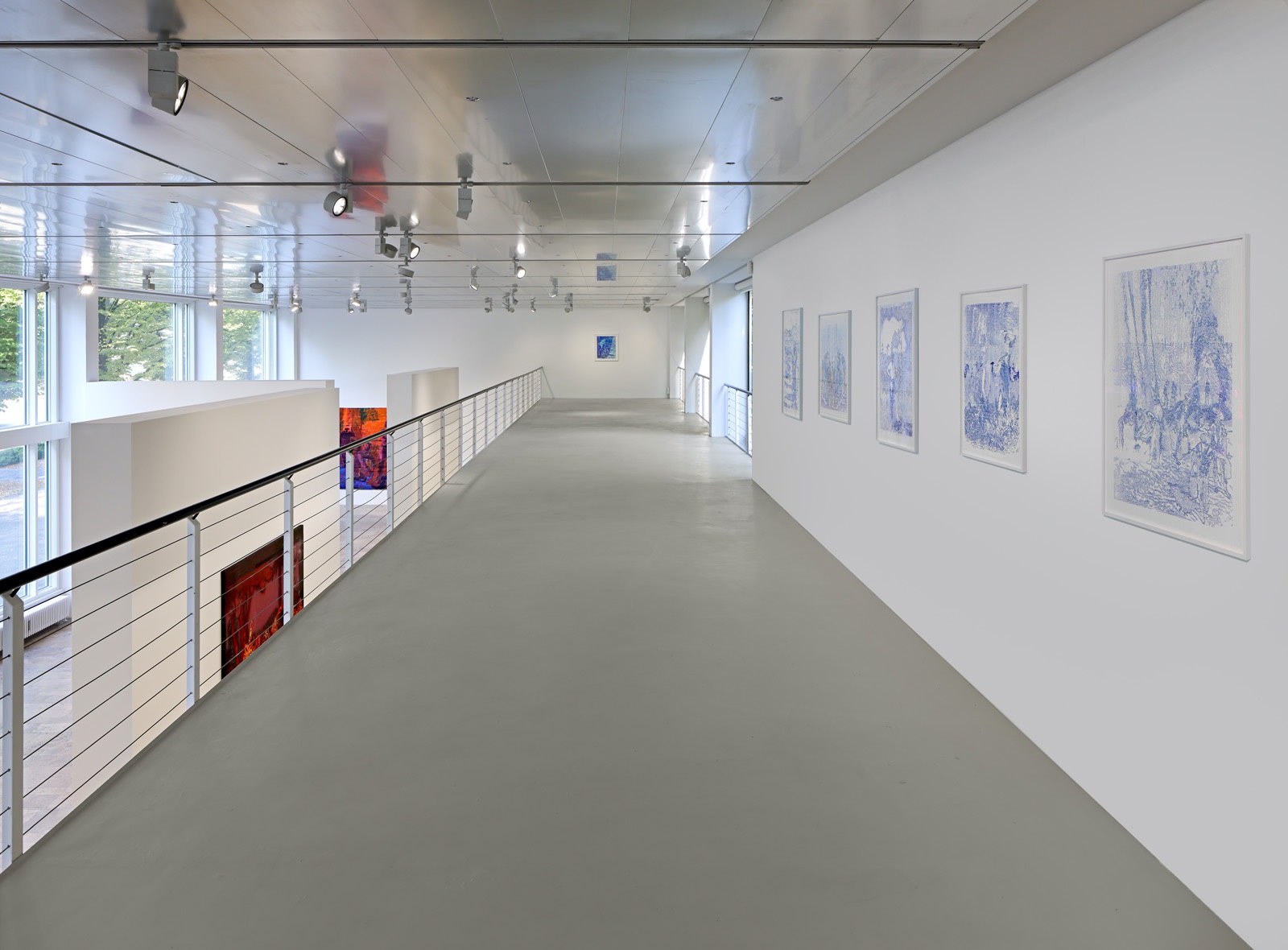 Installation view, Austin Martin White, Last Dance, Capitain Petzel, Berlin, 2022