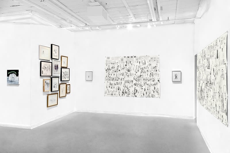 Huang Hai-Hsin - A Museum Show, exhibition view. Photo Credit: Mark-Woods.com