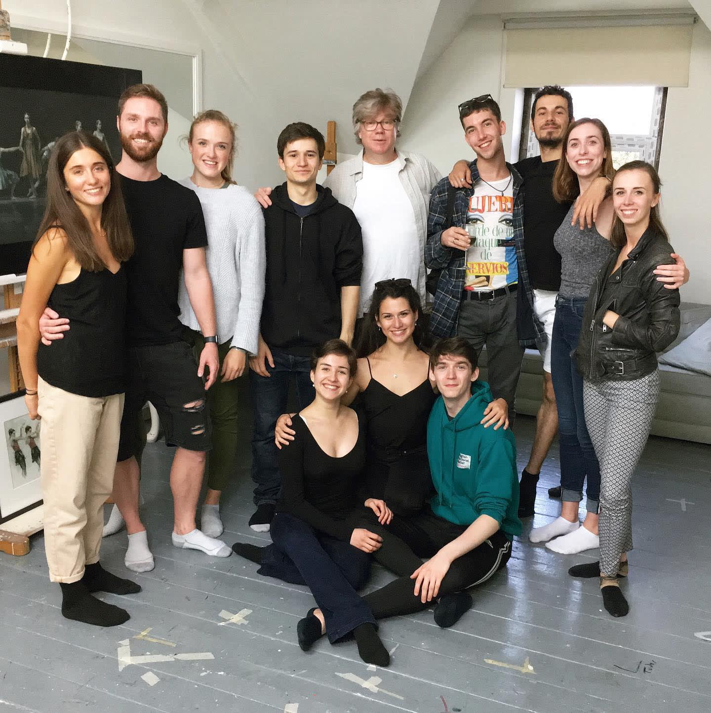 Ballet Cymru studio visit, 2019