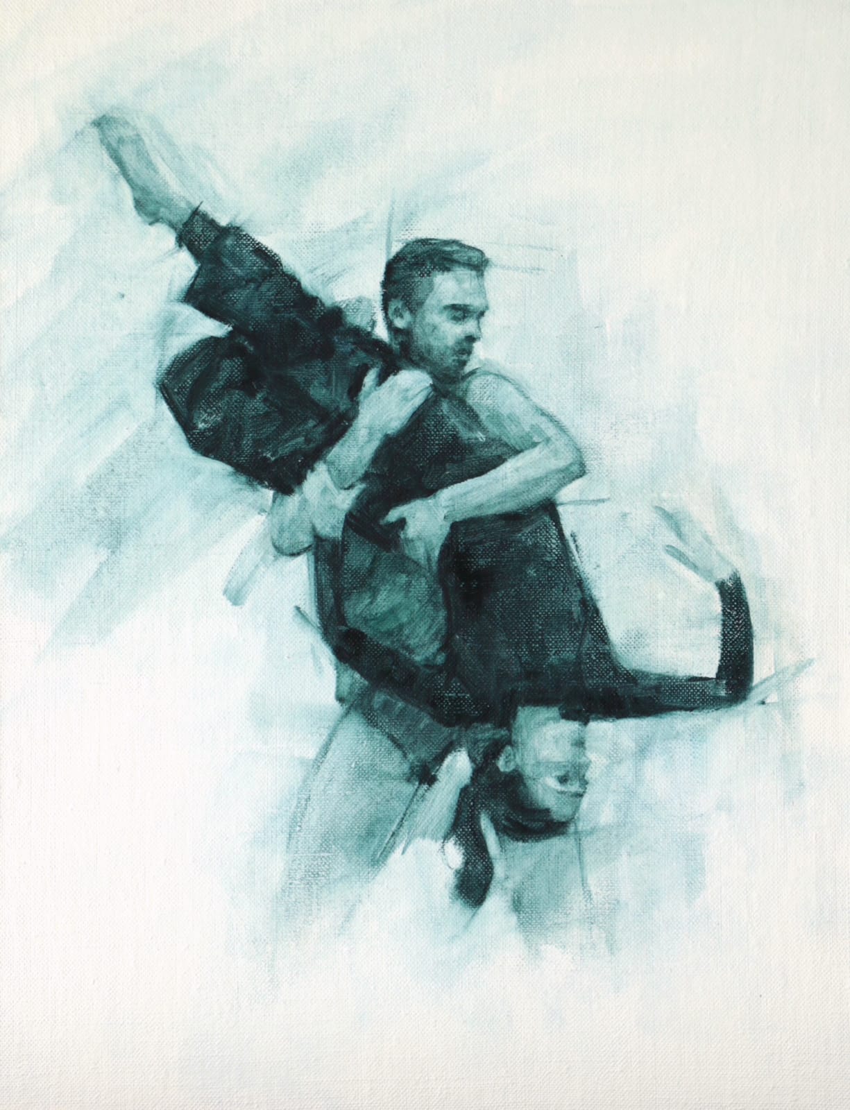 Robbie Moorcroft and Mara Galeazzi (Ballet Cymru rehearsal 99), 2018