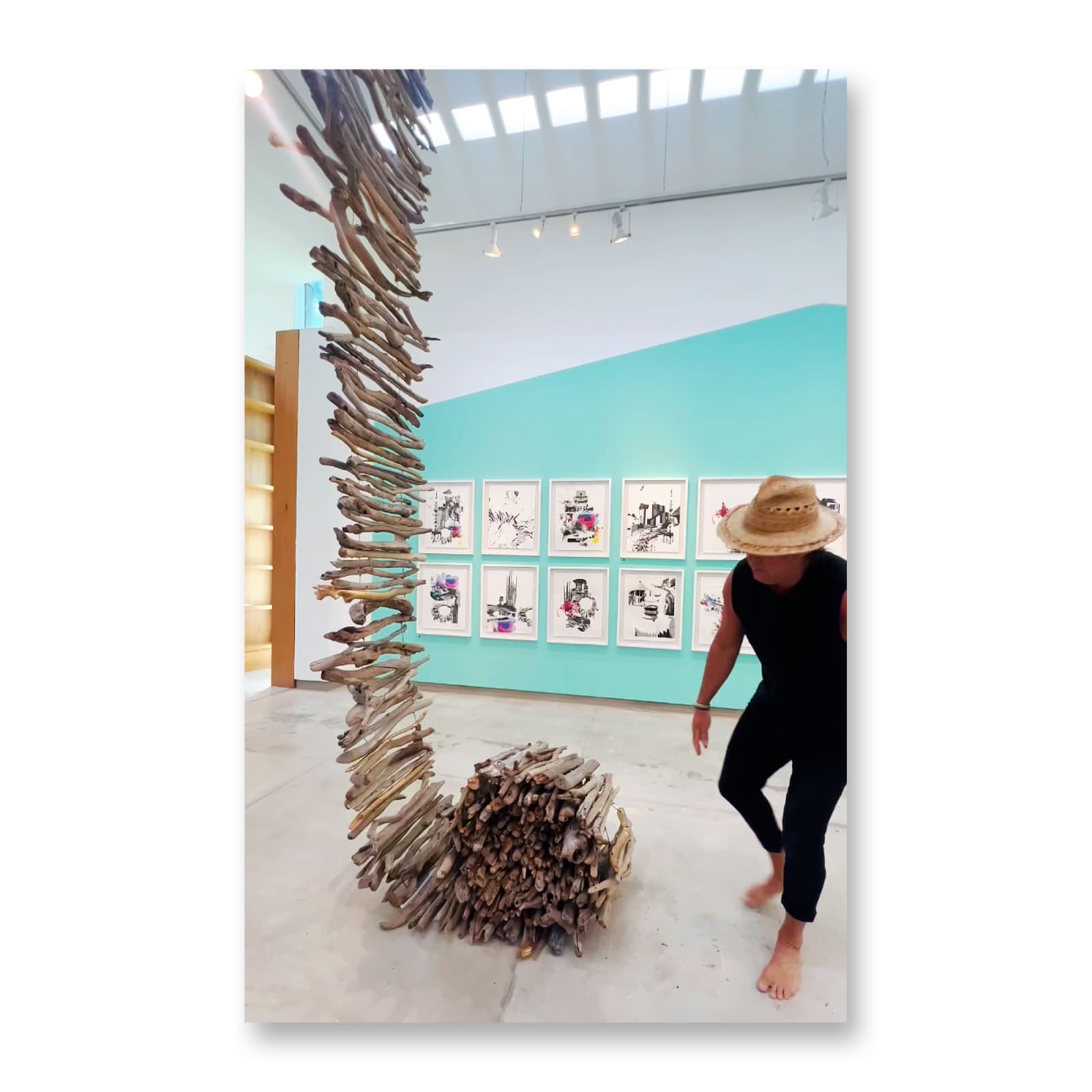 Beautiful Heavens (artworks at El Milagro de tus Ojos exhibit, Mexico), 2023