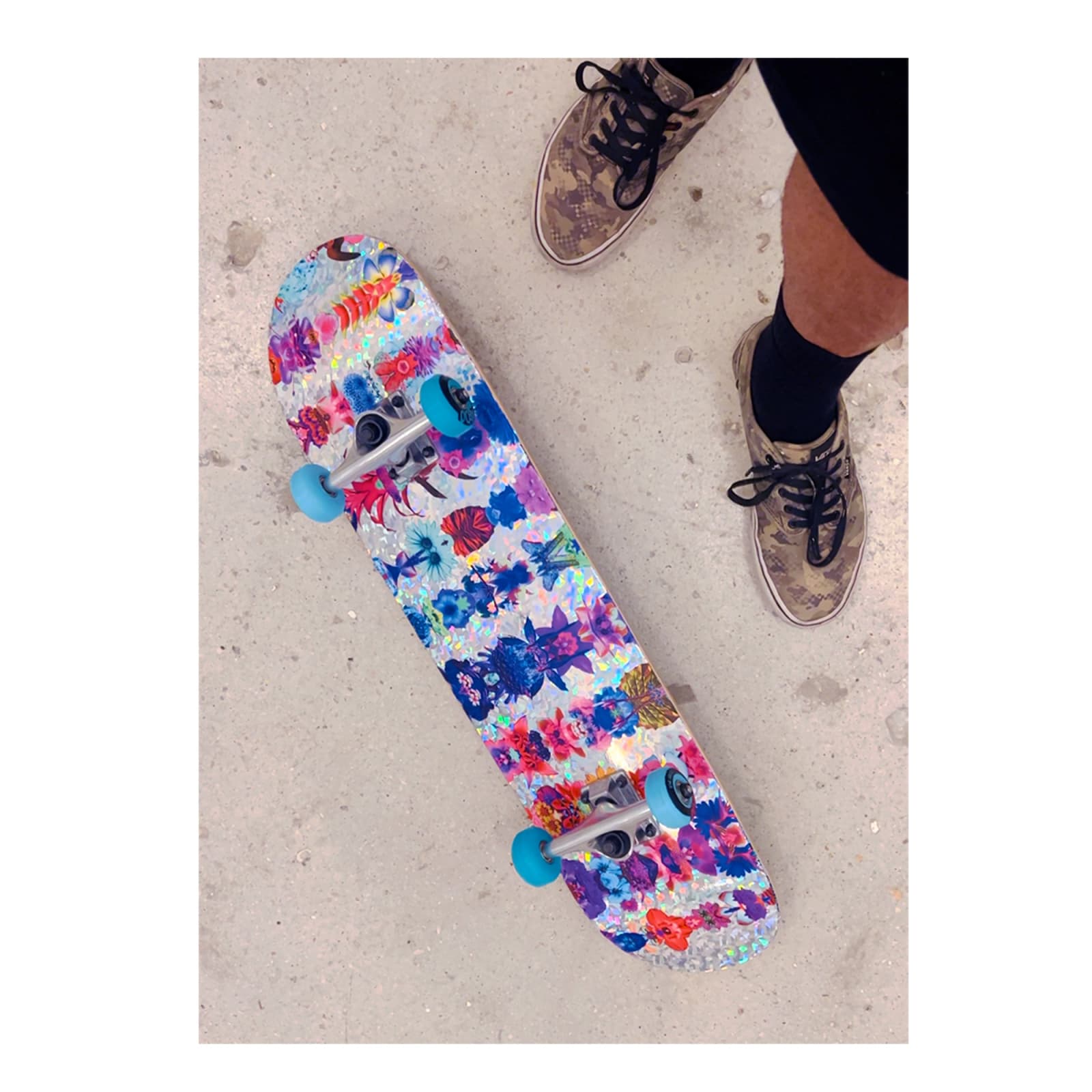 Skateboard Iridescent, 2023