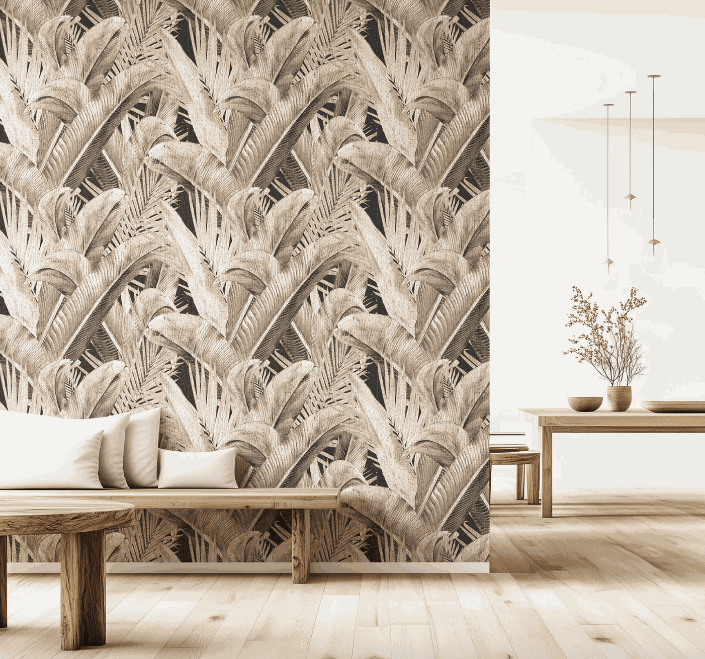 Carlos Betancourt, BETANCOURT Wallpaper and Murals series for CASAMONTE, Carlos Garden series, 2025