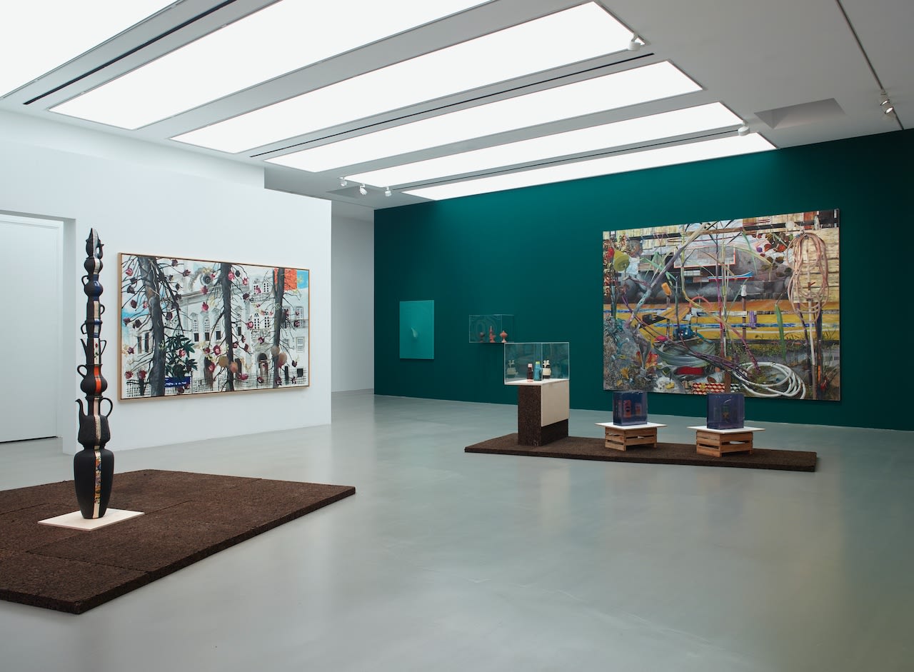 Installation view, Mecarõ. Amazonia in the Petitgas Collection, MO.CO. Hôtel des collections, 2020, Photo: Marc Domage