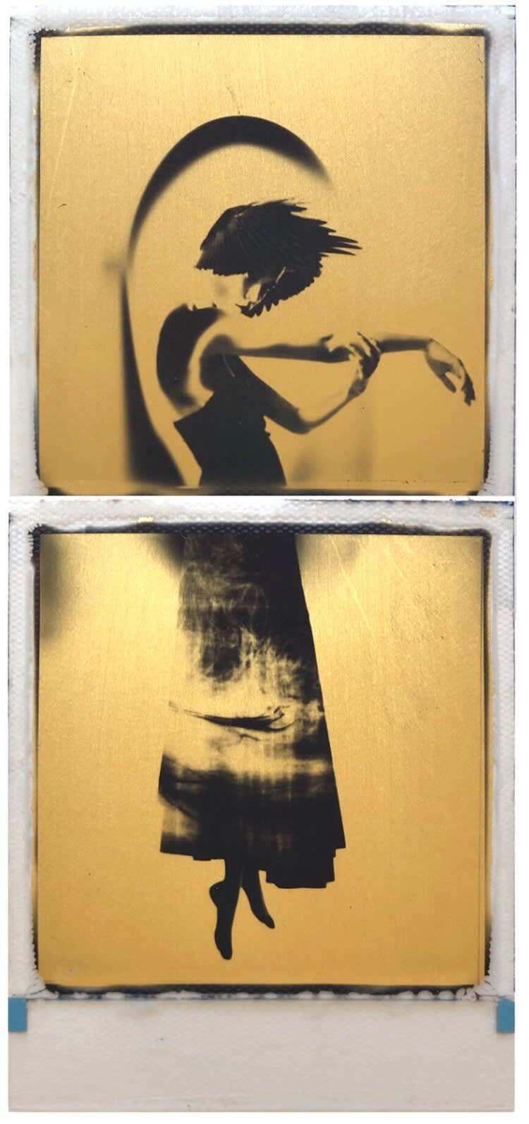 Andrew Millar , Between Worlds - Gold - Polaroid