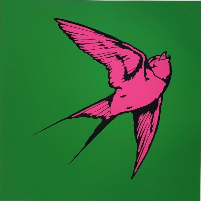 Dan Baldwin , Love and Light - Green and Pink