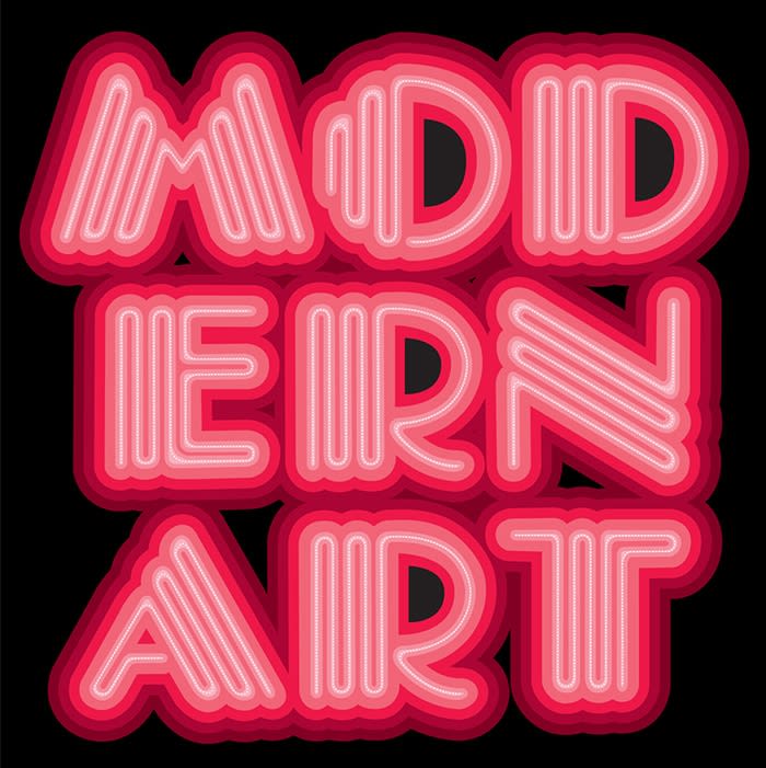EINE , Modern Art - Red