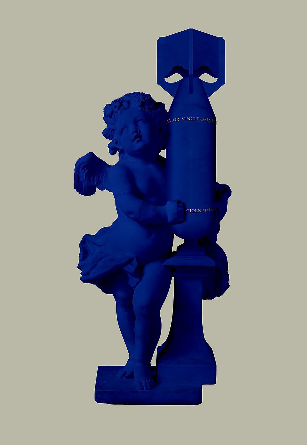 Magnus Gjoen , Cupid (Amor Vincit Omnia) - Blue, 2019